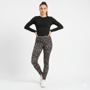 Corelo High-Rise women's Leggings‎ animal print size S